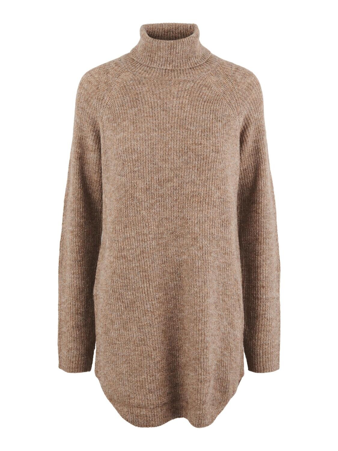 PCELLEN LS LONG KNIT NOOS BC Fossil