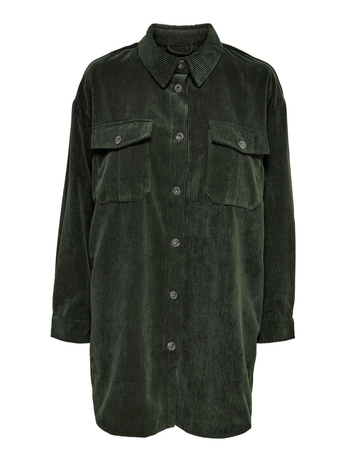 ONLLISA CORDUROY SHACKET CC OTW Rosin