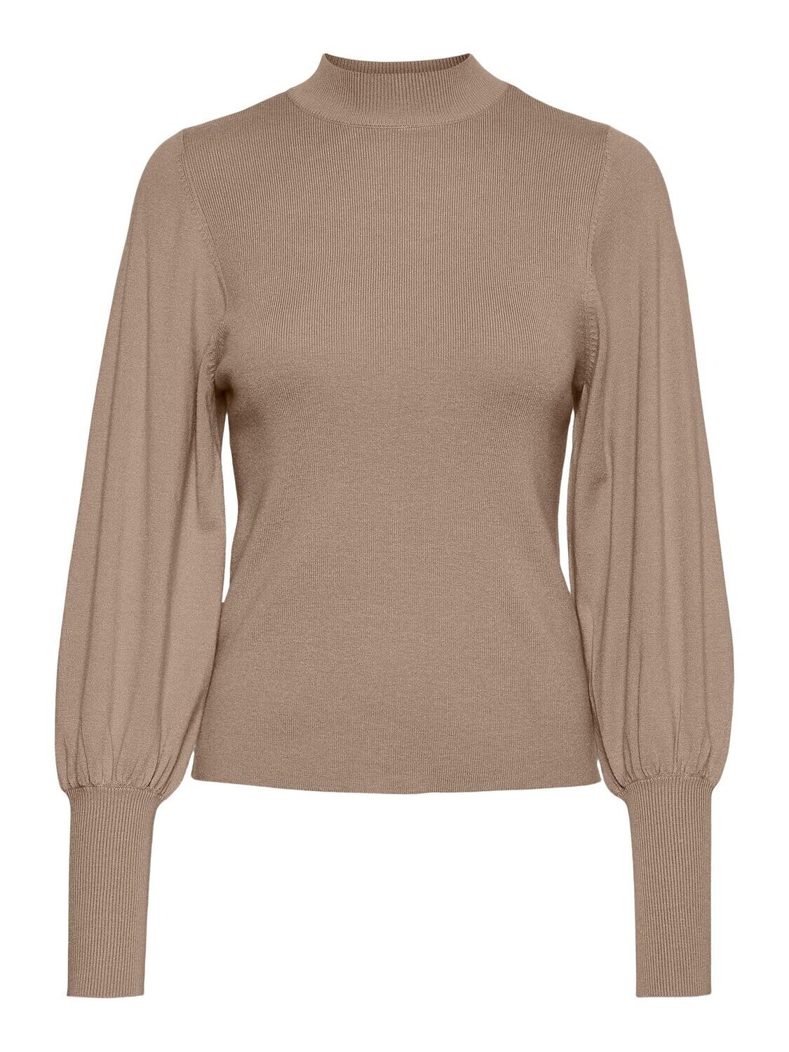 VMHOLLYKARISPUFF LS HIGHNECK BLO.GA BOO Silver Mink