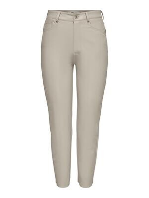 ONLEMILY HW ST ANK FAUX LEATHER PNT NOOS Silver Lining
