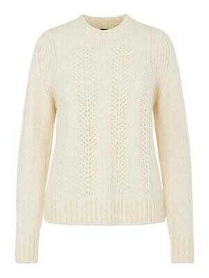 PCBIBI NEW LS KNIT NOOS Birch