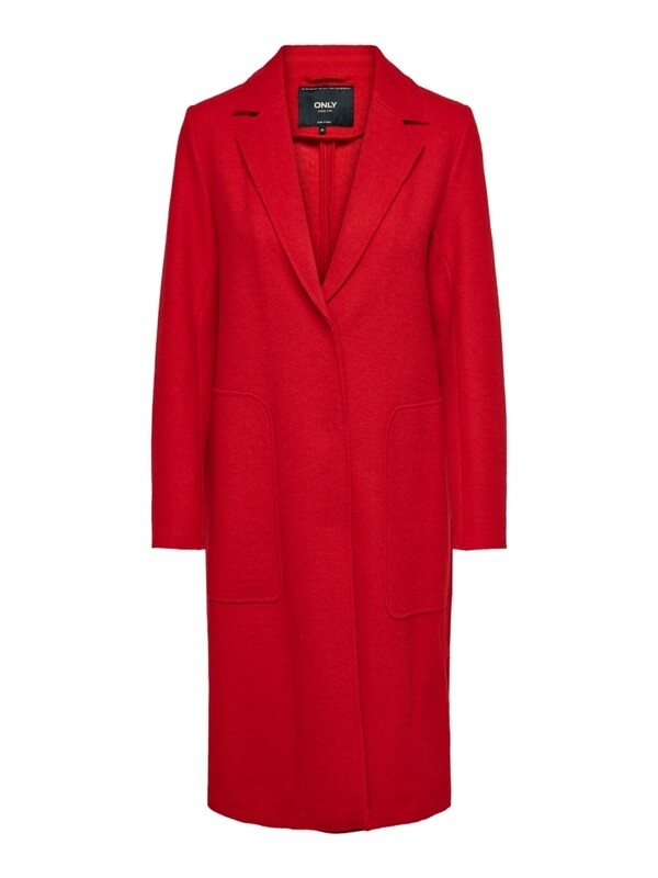 ONLAMINA WOOL COAT OTW Fiery Red