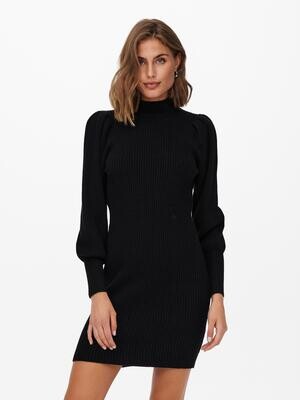 ONLKATIA L/S DRESS KNT NOOS Black
