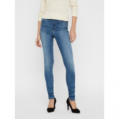 VMSOPHIA HW SKINNY JEANS LT BL NOOS Light