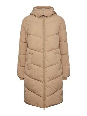 PCJAMILLA LONG PUFFER JACKET NOOS BC Silver Mink