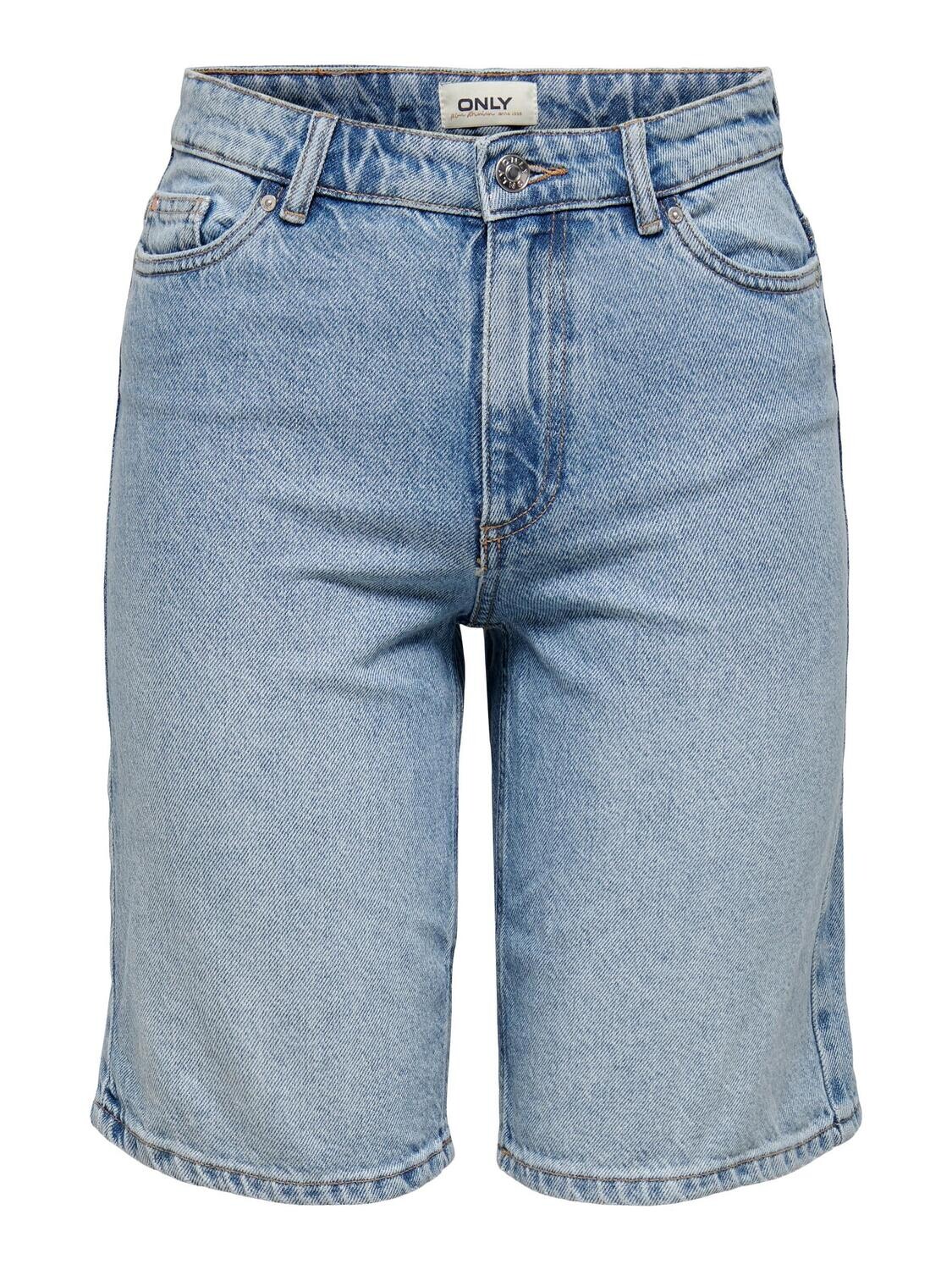 ONLSONNY HW WIDE DNM SHORTS NAS843 NOOS Light Blue Denim