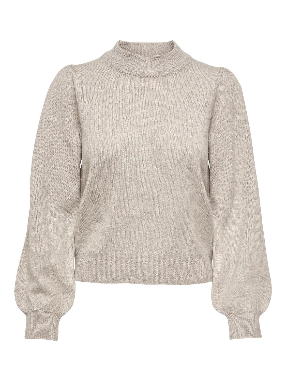 JDYRUE L/S PULLOVER KNT NOOS Chateau Gray-MELANGE