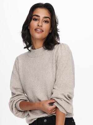 JDYRUE L/S PULLOVER KNT NOOS Chateau Gray-MELANGE