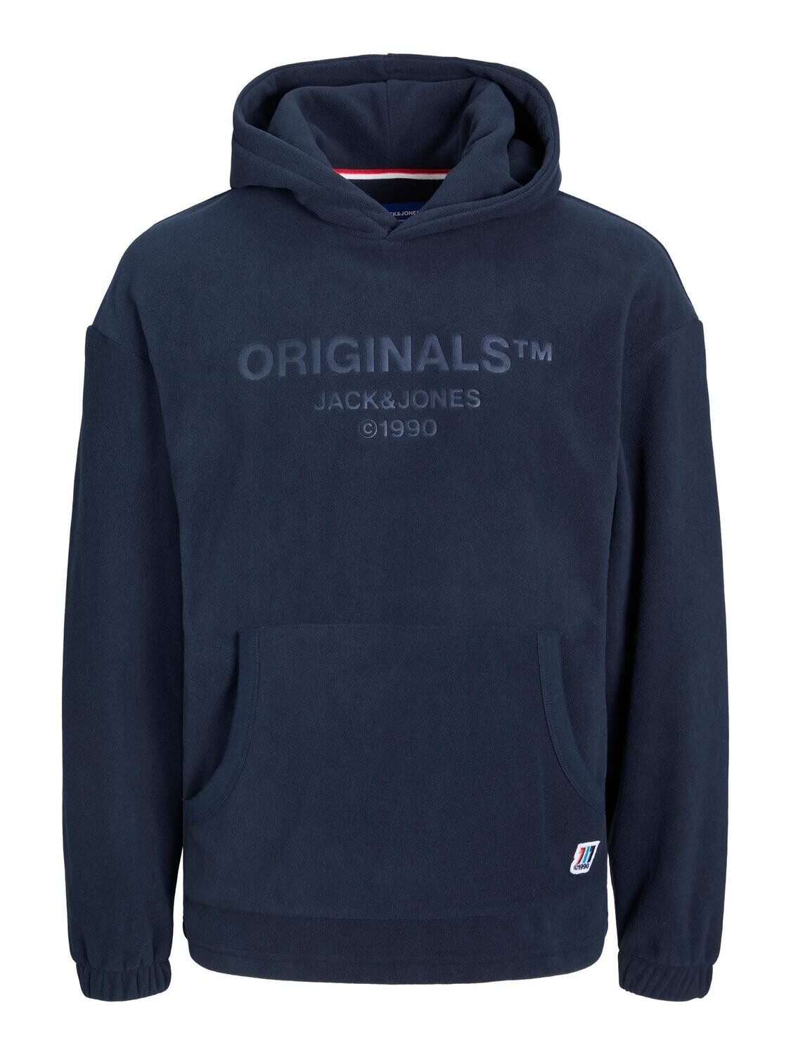 JORSLOPE FLEECE SWEAT HOOD LN Navy Blazer