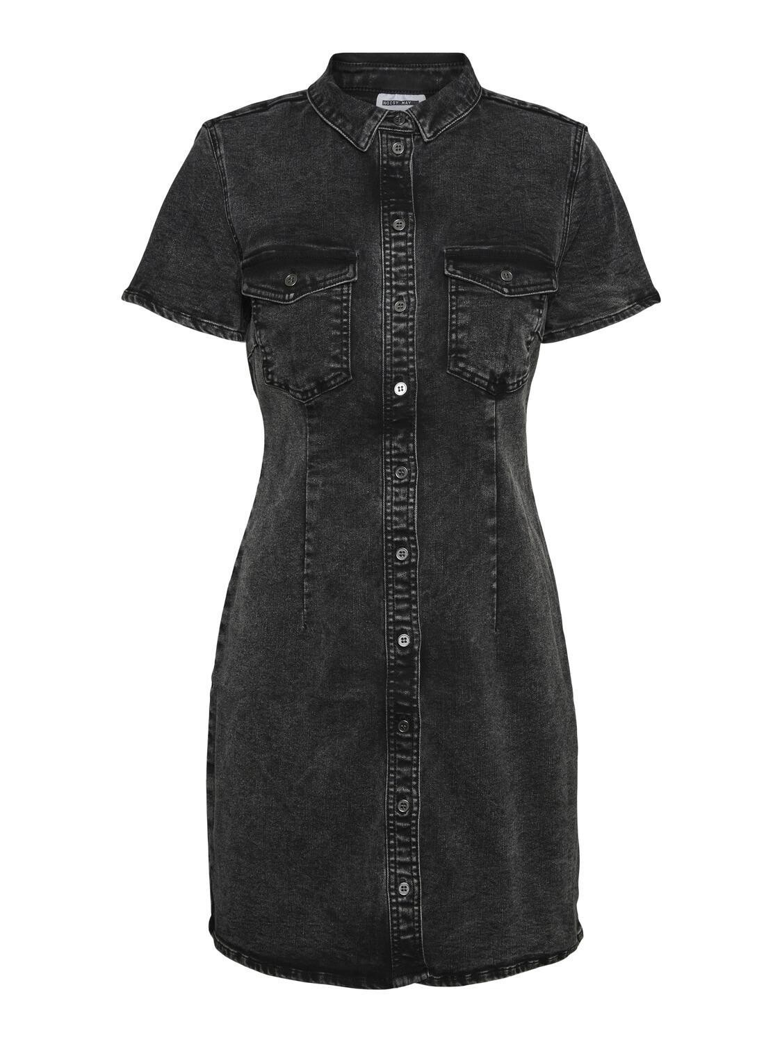 NMJOY S/S DRESS SU039BL NOOS Black Denim