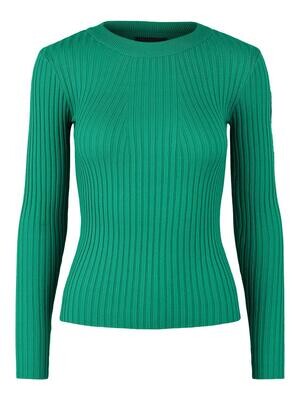 PCCRISTA LS O-NECK KNIT NOOS BC Parakeet