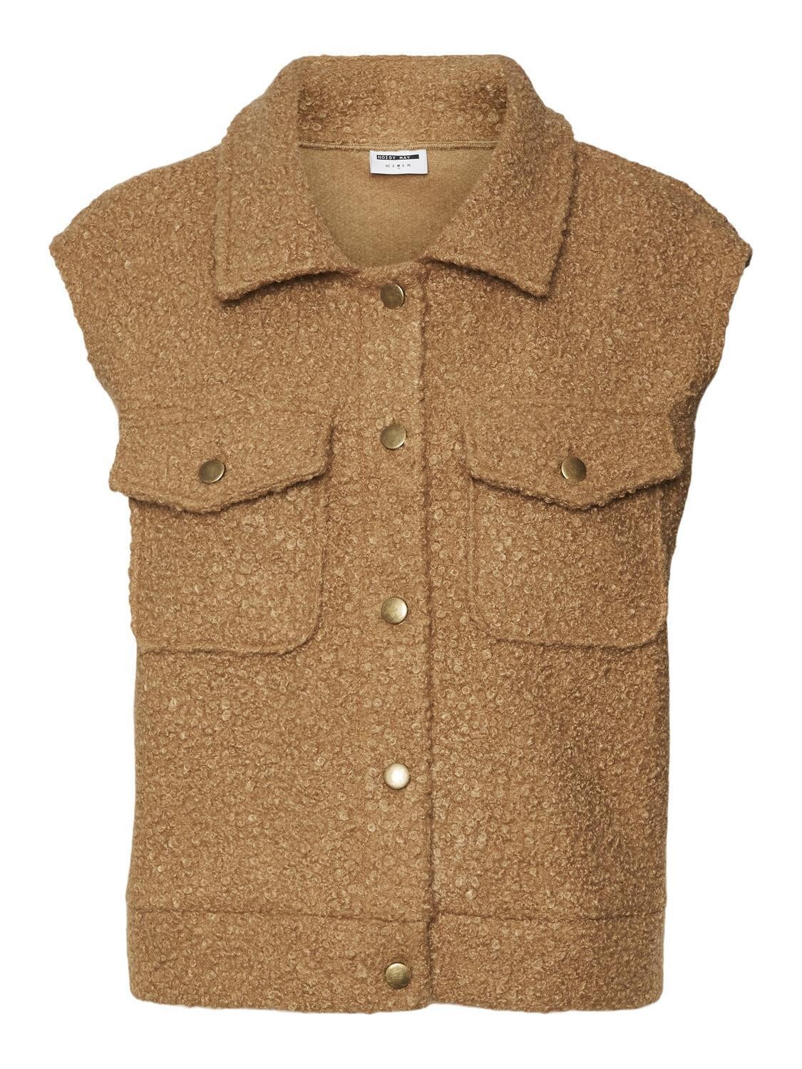 NMHINNY S/L BOUCLE VEST Tigers Eye