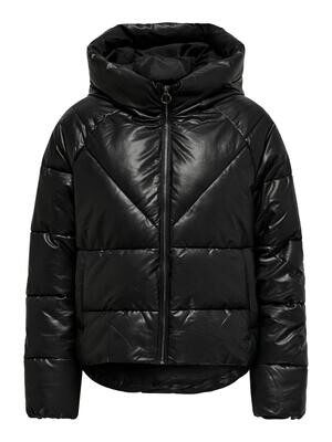 ONLANJA FAUX LEATHER PUFFER CC OTW Black