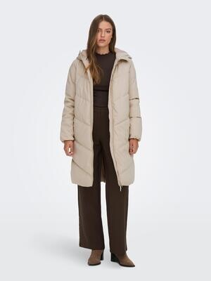 JDYULRIKKA WATER REP PUFFA OTW NOOS Simply Taupe
