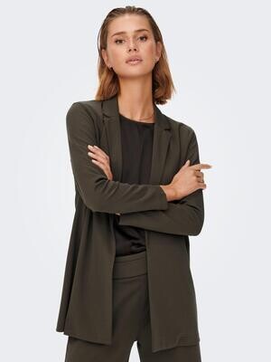 JDYGEGGO L/S BLAZER JRS NOOS Chocolate Brown