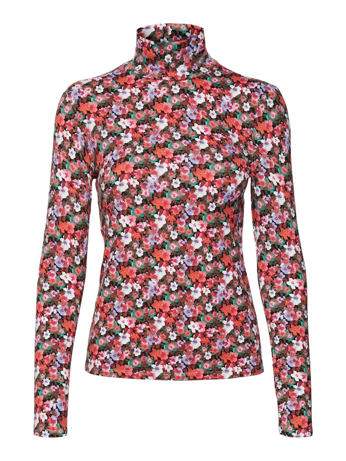 VMINA LS HIGHNECK TOP JRS BF Black-Inez