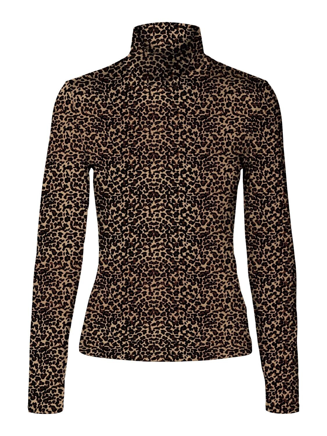 VMINA LS HIGHNECK TOP JRS BF Black-Ilana