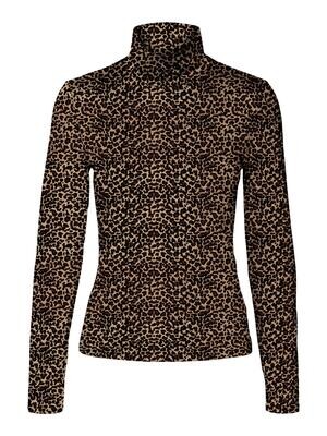 VMINA LS HIGHNECK TOP JRS BF Black-Ilana