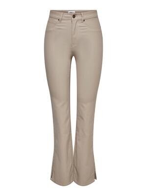 ONLEMILY-NYA HW FLR SLIT COATED CC PNT Mocha Meringue
