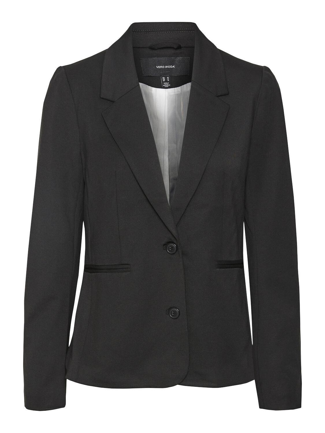 VMLUCCA LS SLIM JERSEY BLAZER NOOS Black
