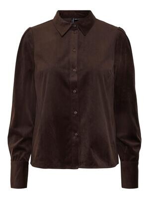 VMIDA LS CORDUROY SHIRT WVN Coffee Bean