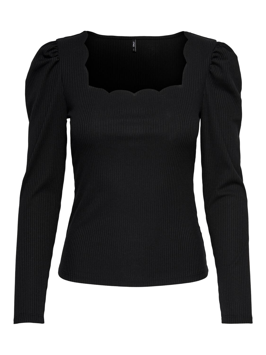 ONLALMA L/S TOP JRS Black