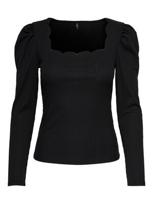 ONLALMA L/S TOP JRS Black