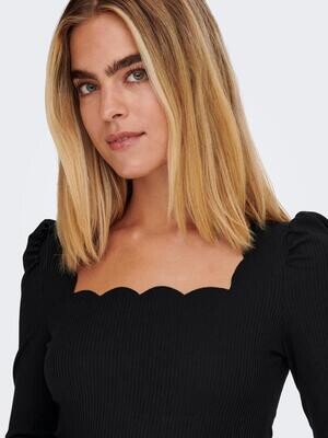 ONLALMA L/S TOP JRS Black