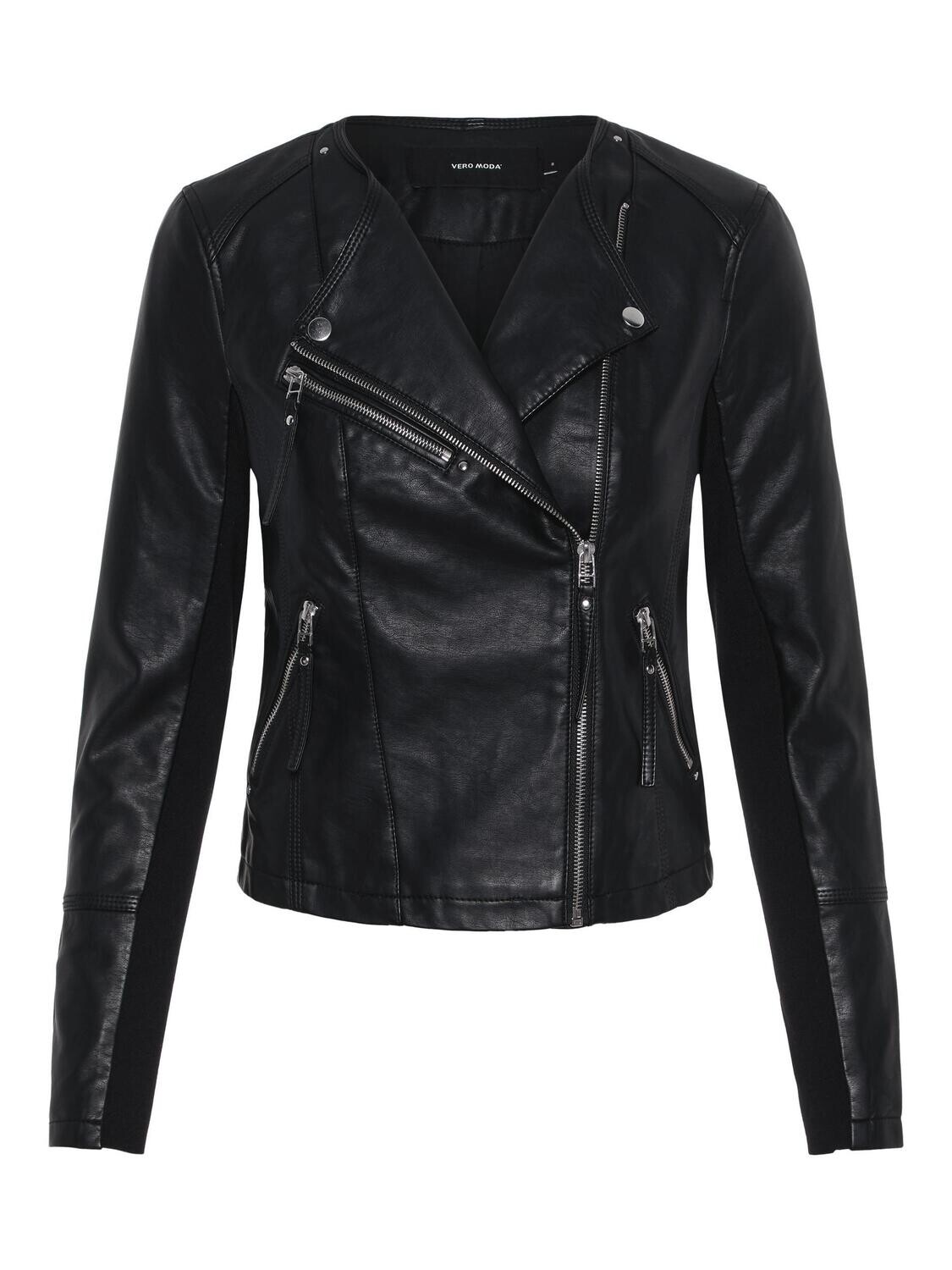 VMRIAFAVO 22 SHORT COATED JACKET NOOS Black