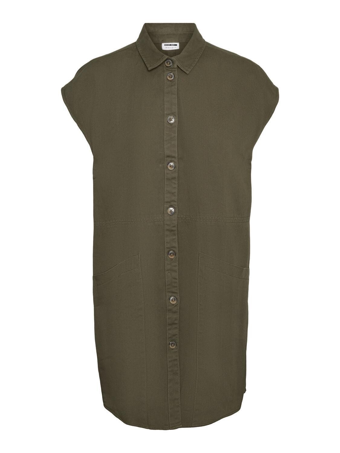 NMALMA CAPSLEEVE DRESS NOOS Kalamata