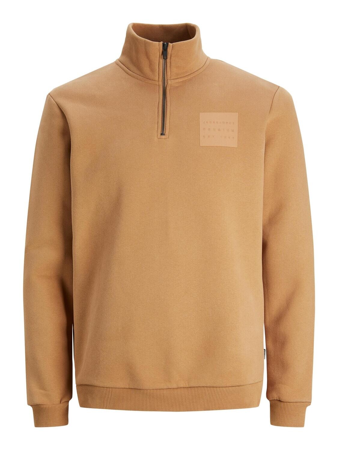 JPRBLACOBBLE SWEAT HIGH NECK HALF ZIP Foxtrot