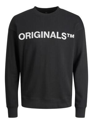 JORCLEAN SWEAT CREW NECK SN Black