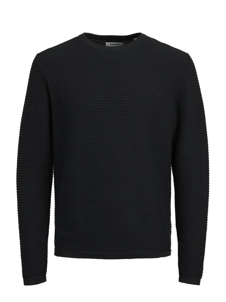 JJEWIND KNIT CREW NECK NOOS Black