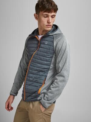 JJEMULTI QUILTED JACKET NOOS Grey Melange