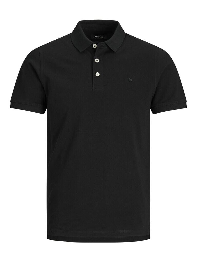 JJEPAULOS POLO SS NOOS Black-TONAL-SLIM