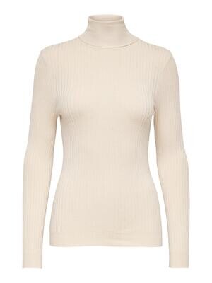 ONLKAROL L/S ROLLNECK PULLOVER KNT NOOS Pumice Stone