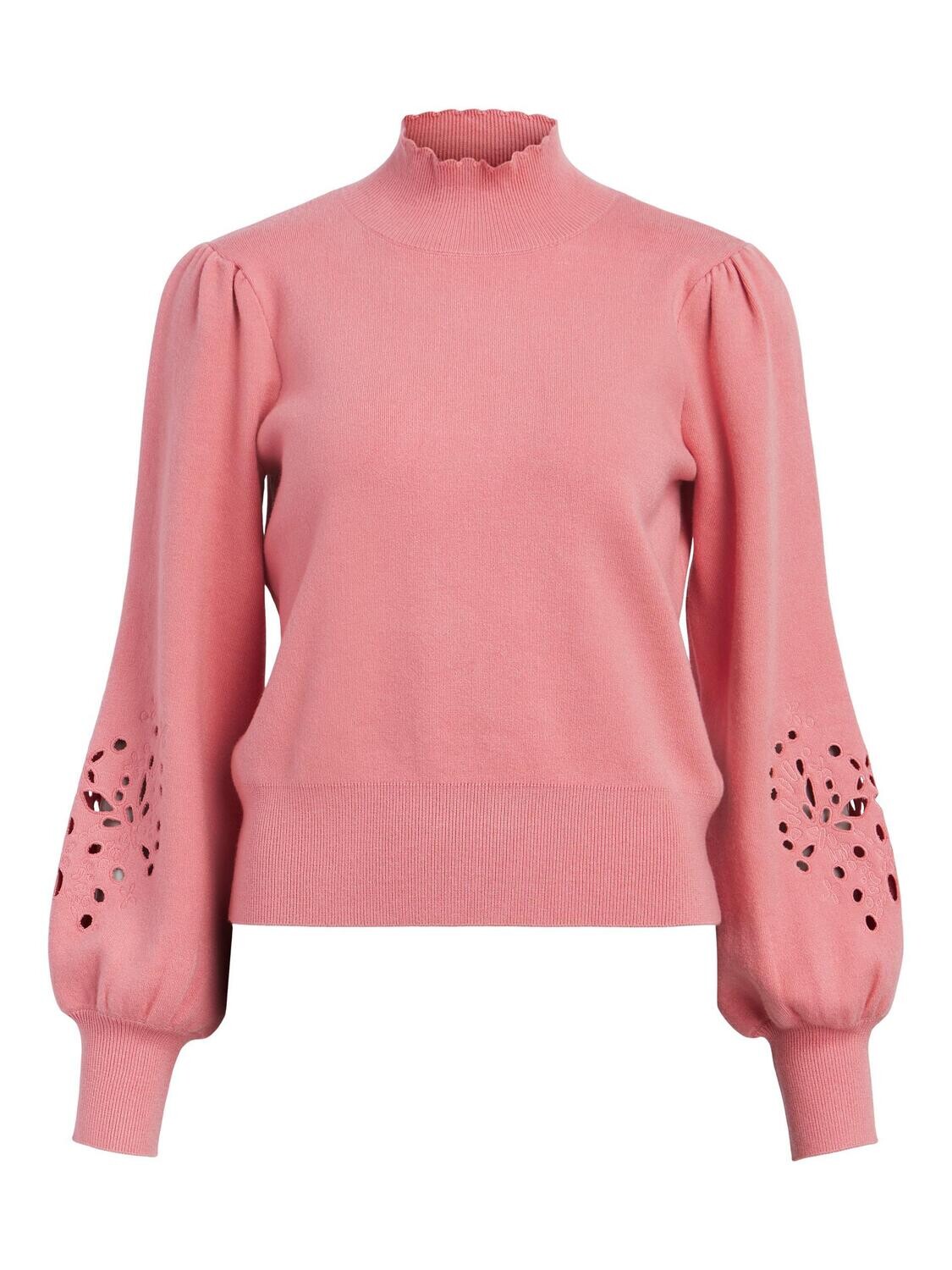 OBJREYNARD L/S KNIT PULLOVER PB13 Brandied Apricot