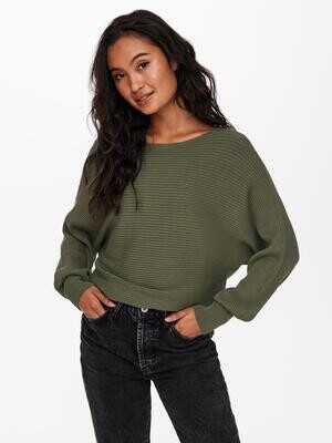 ONLADALINE L/S SHORT PULLO KNT NOOS Kalamata