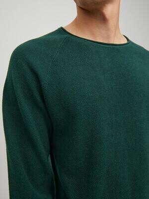 JJEHILL KNIT CREW NECK NOOS Pine Grove