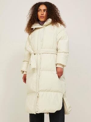 JXARELY NOTE LONG PUFFER JACKET SN Bone White