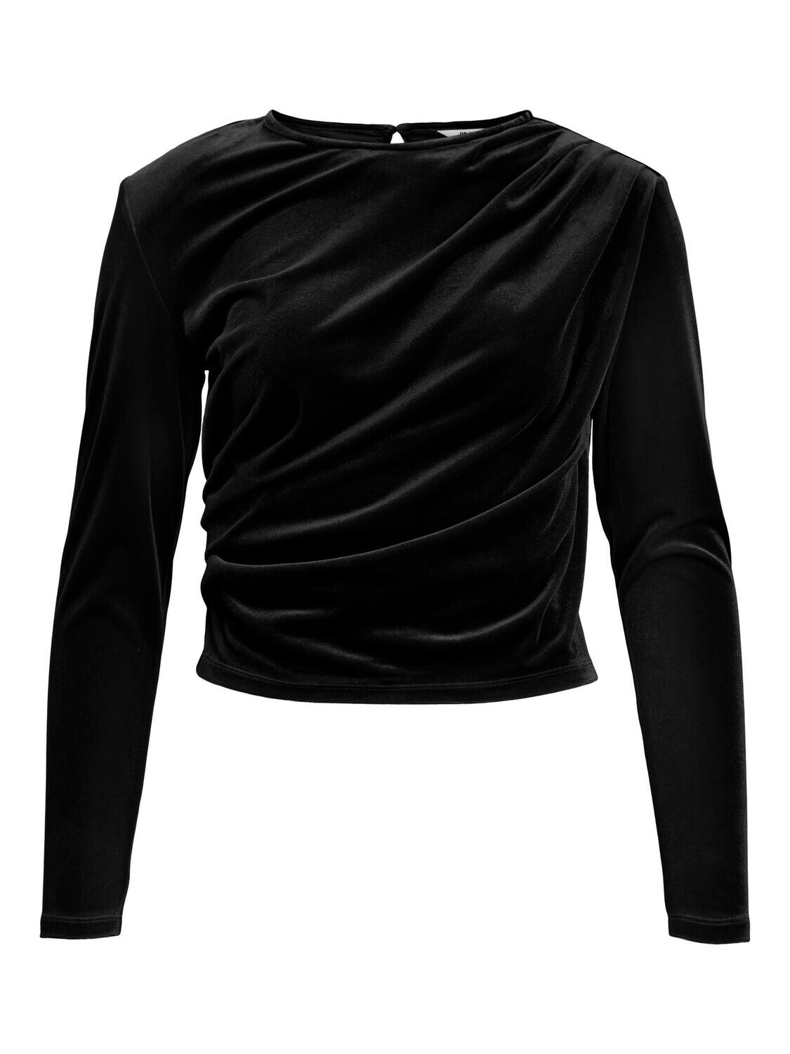 OBJALONA L/S TOP 124 Black