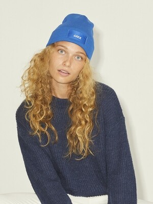 JXBASIC LOGO BEANIE ACC SN Blue Iolite
