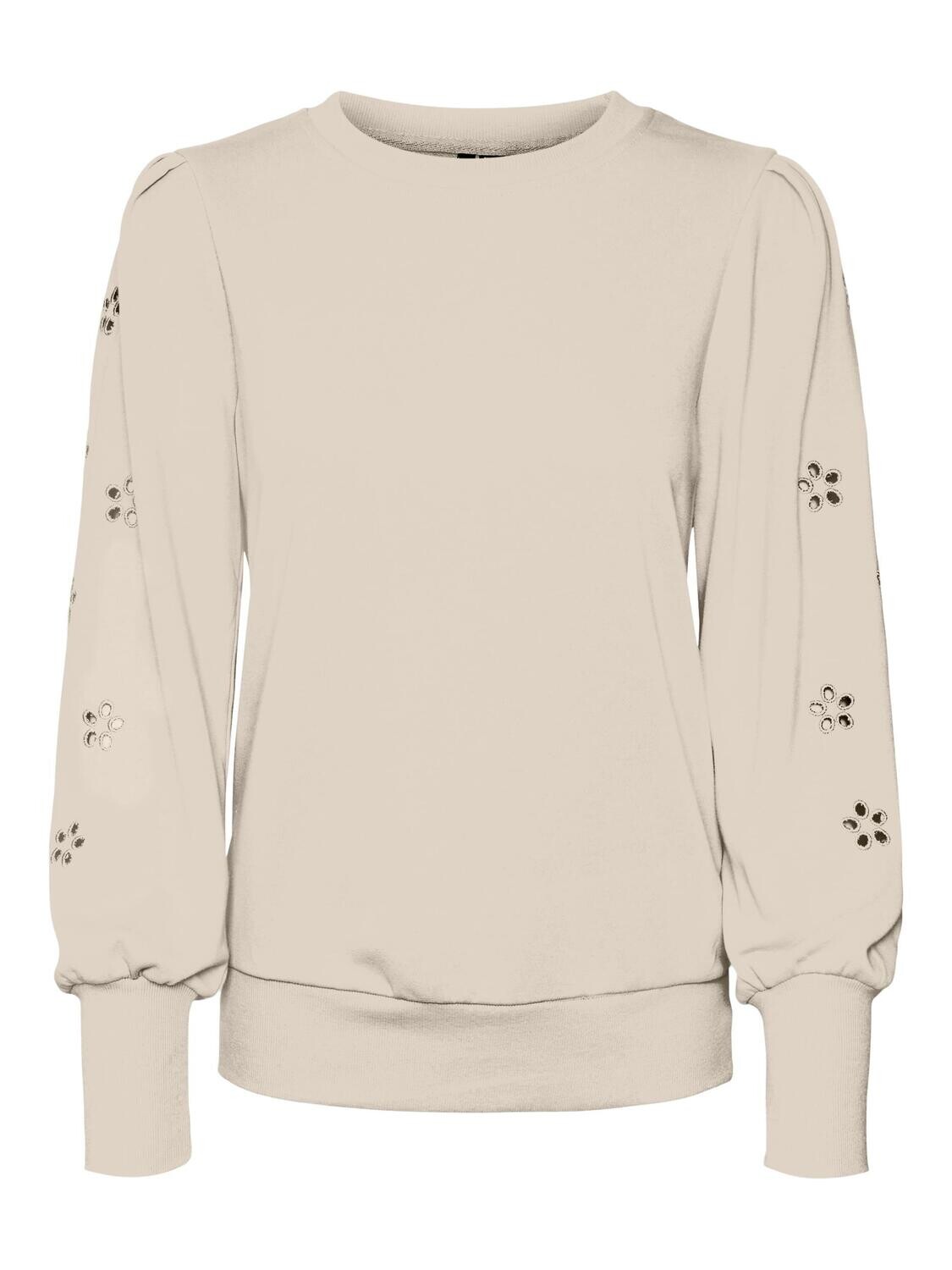 VMFORTUNE L/S EMBRODERY SWEAT EXP Birch