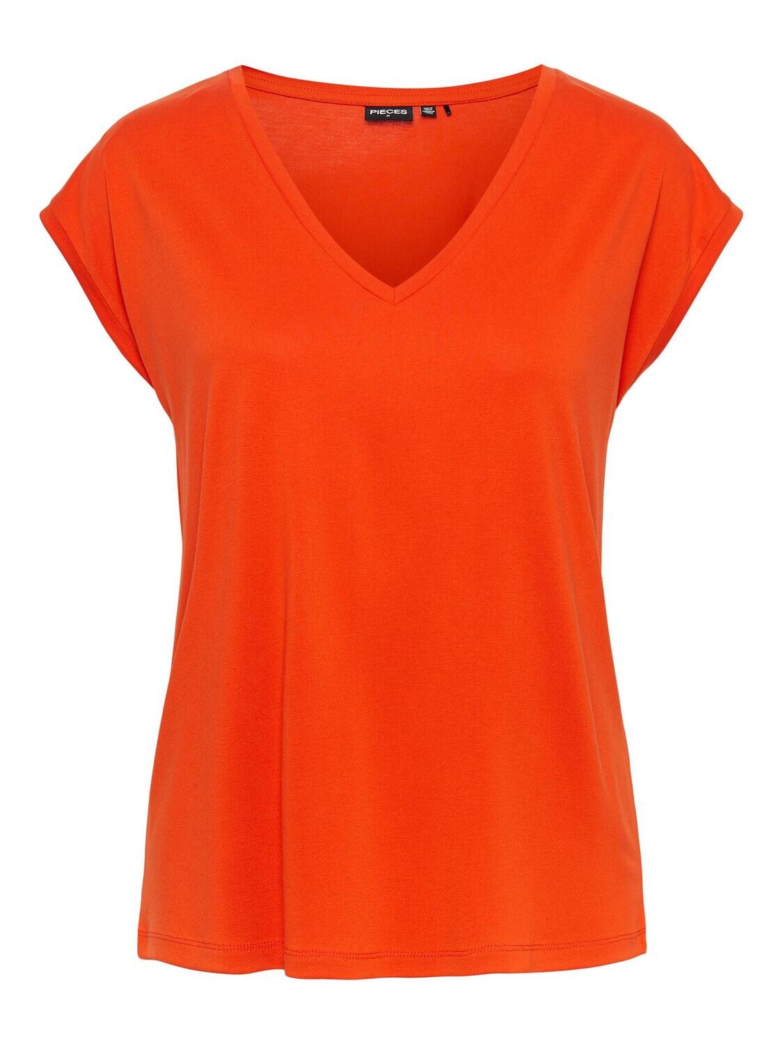 PCKAMALA TEE NOOS BC Tangerine Tango