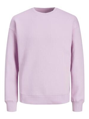 JJESTAR BASIC SWEAT CREW NECK NOOS Orchid Petal