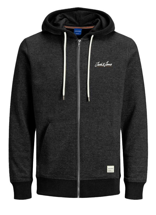 JORTONS SWEAT ZIP HOOD UB NOOS Black/MELANGE