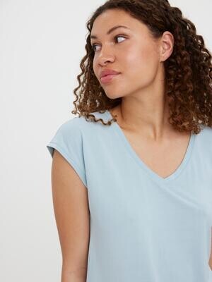VMFILLI SS V-NECK TEE GA NOOS Ether