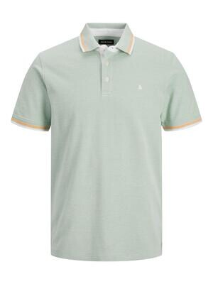 JJEPAULOS POLO SS NOOS Granite Green/PLAY