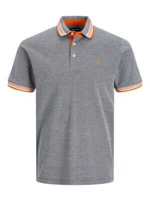 JJEPAULOS POLO SS NOOS Navy Blazer/NEON