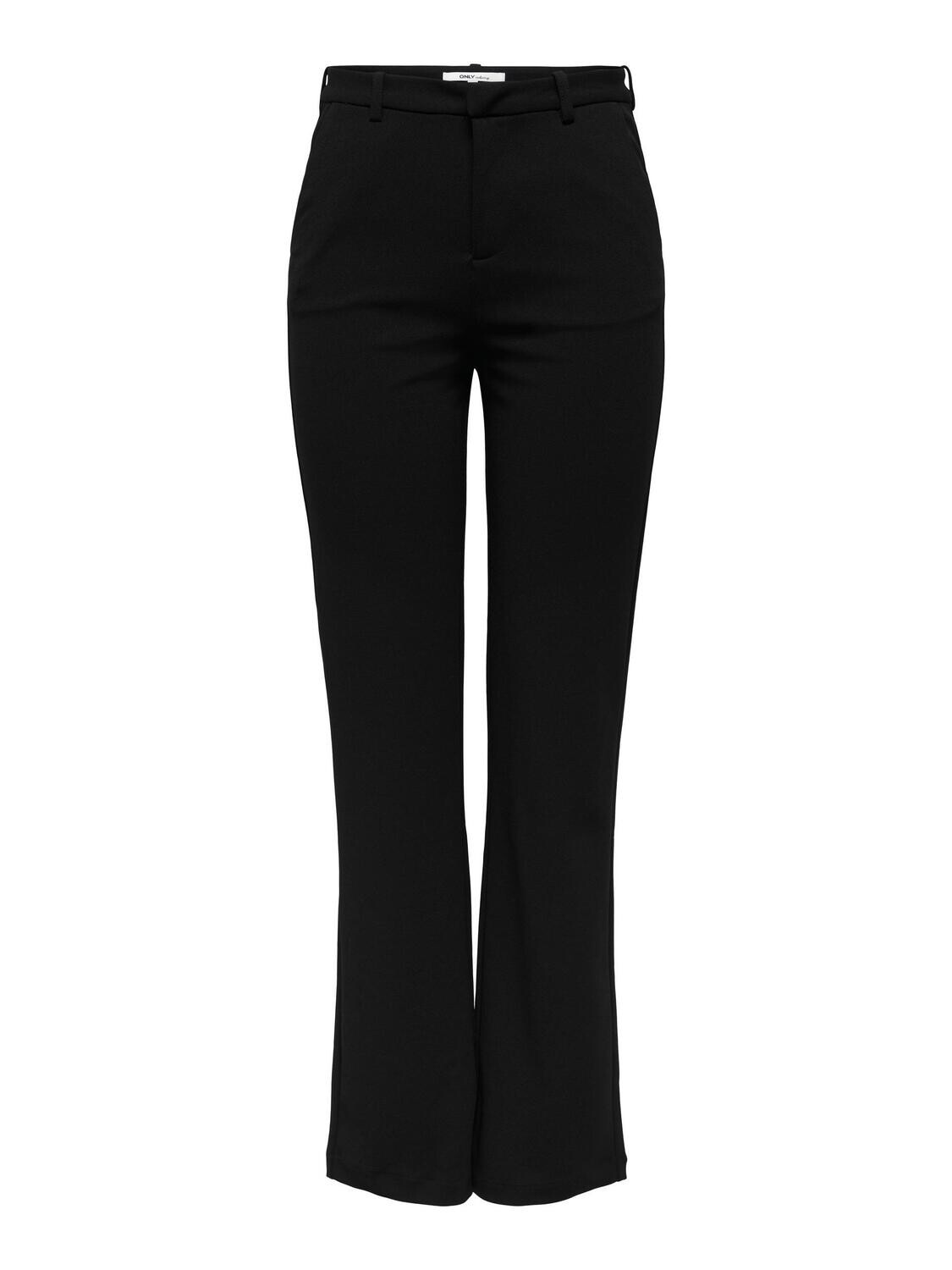 ONLRAFFY-YO LIFE MID STR PANT TLR NOOS Black
